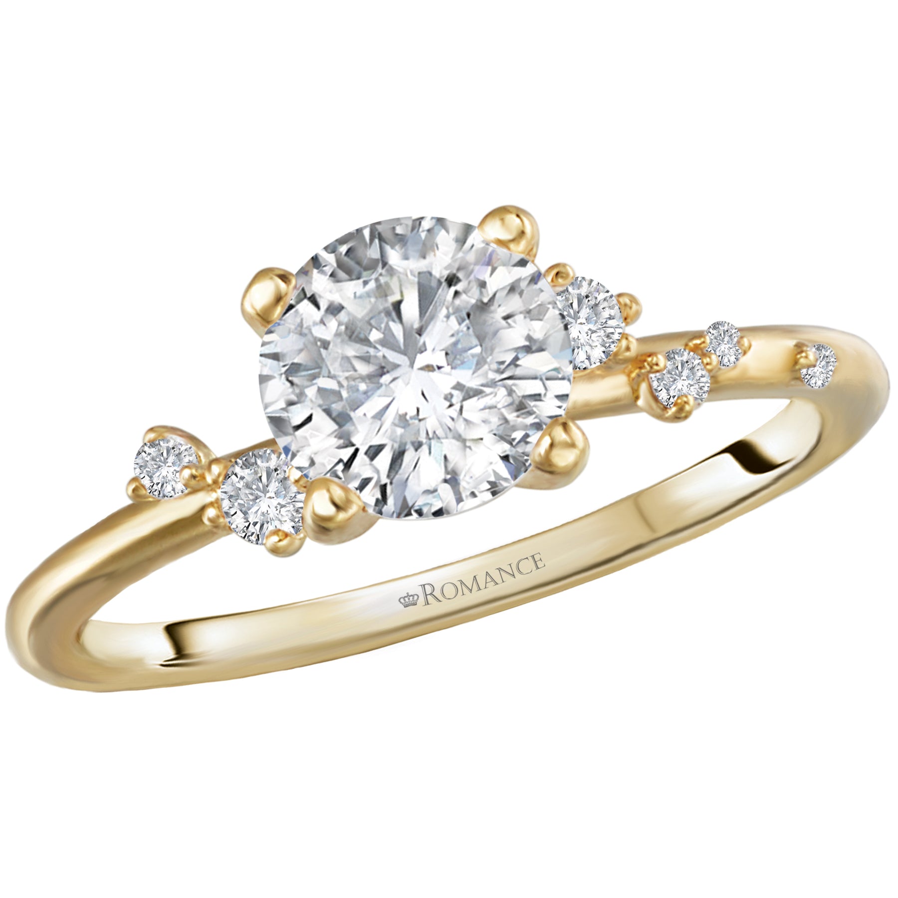 Diamond Semi-Mount Ring