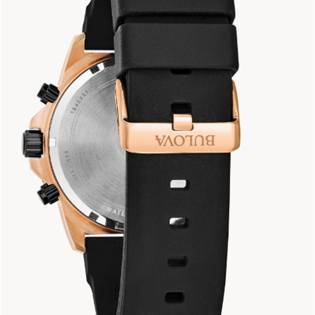 Bulova Marine Star, black sili