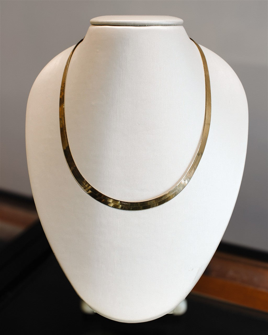 14k yg 6.12mm thick 22" herrin