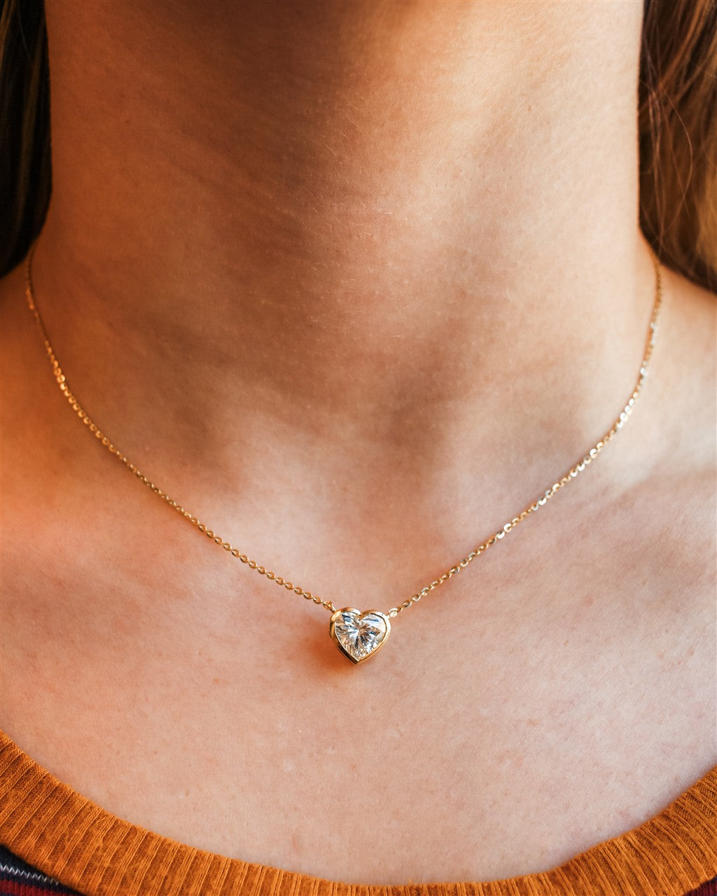 Lab Grown Diamond Necklace