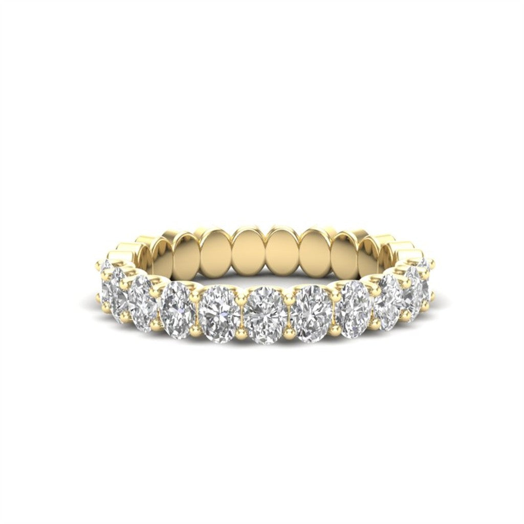 14KT YELLOW GOLD 1/2 OVAL ETER