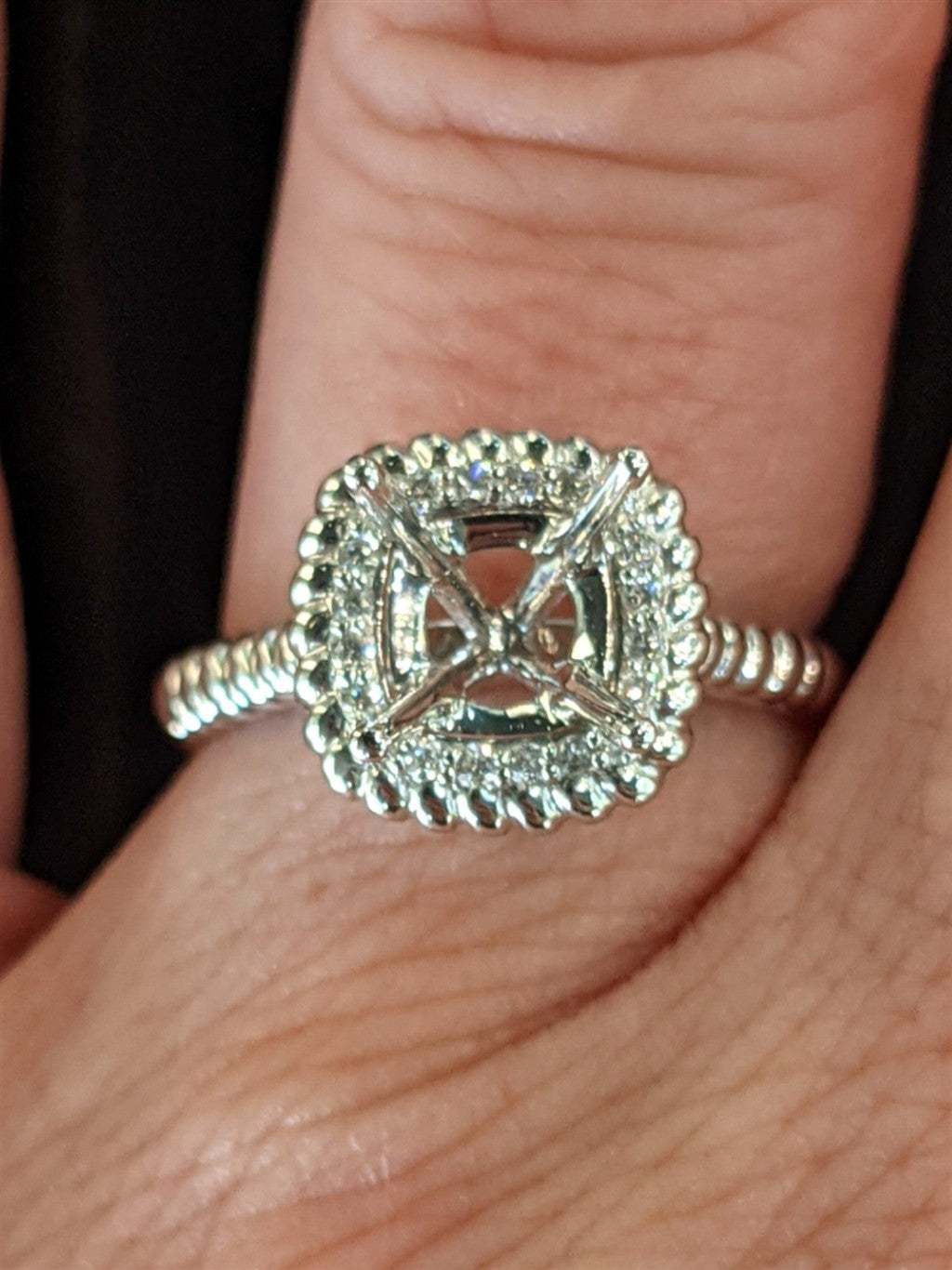 Diamond Semi-Mount Ring