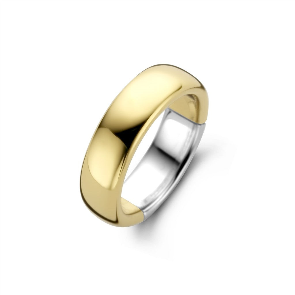 Size 7 Sterling Silver & Gold