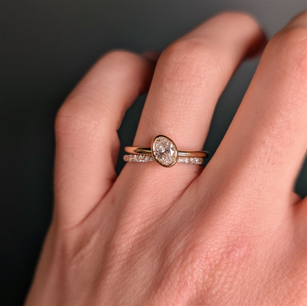 Diamond Wedding Bands  -  Women'