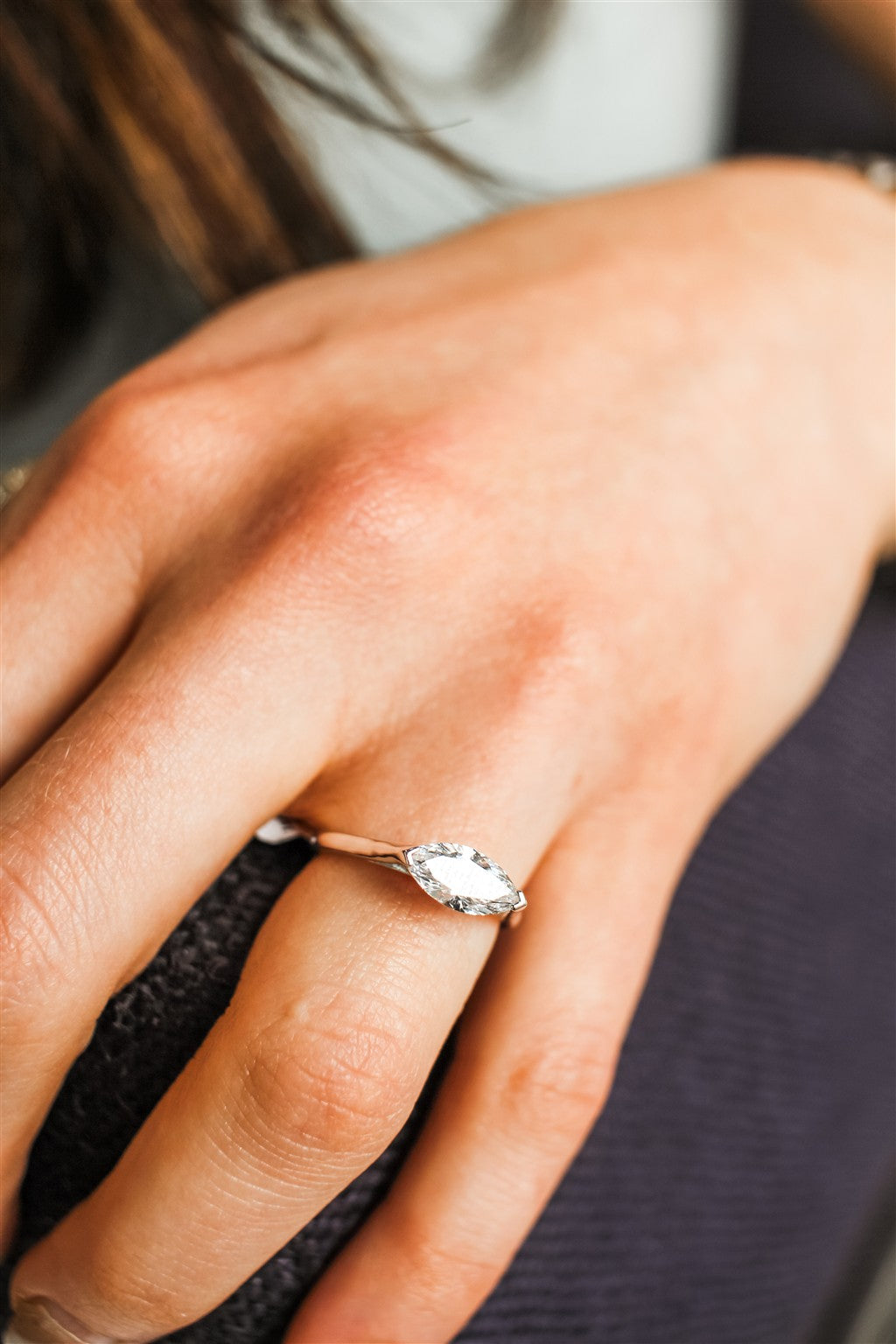 Lab Grown Diamond Engagement Ring