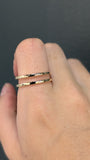 Gold Wedding Bands  -  Women'