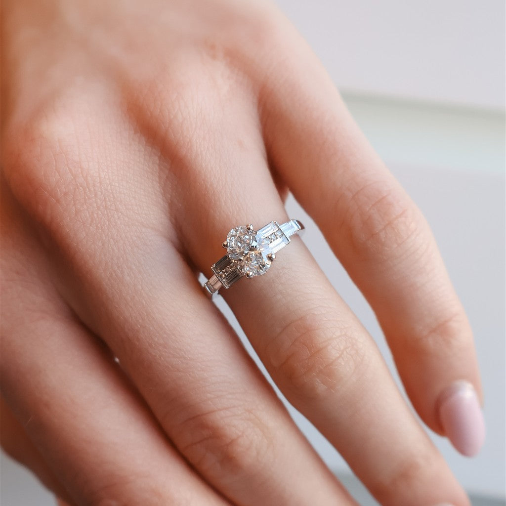 14k wg semi mount with 0.50ctw