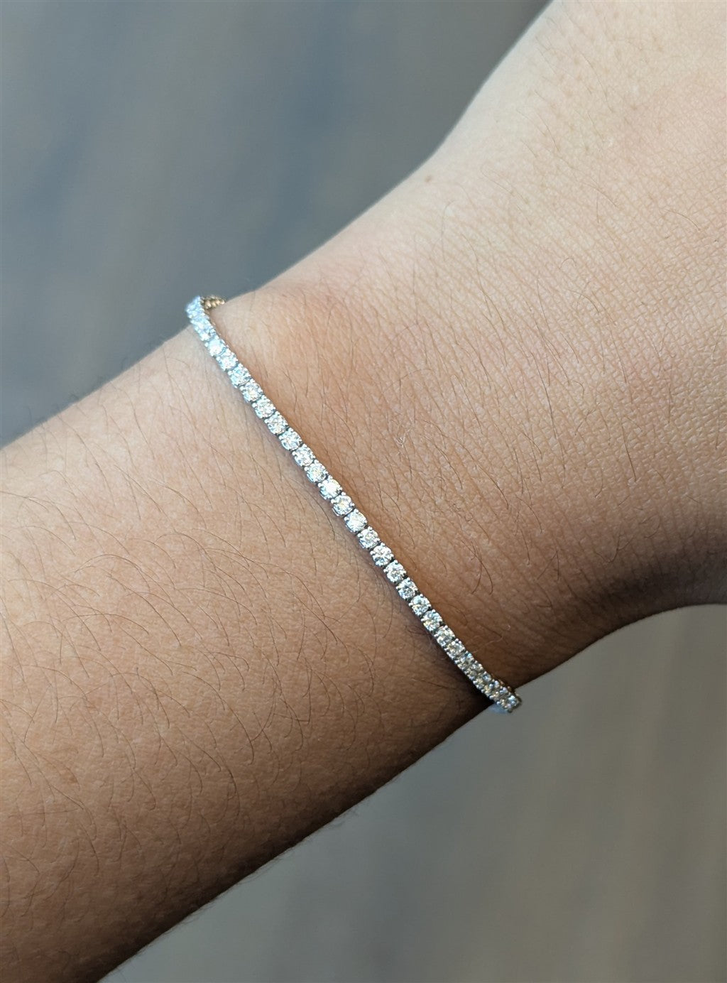 14kt white gold 2.01ct lab gro