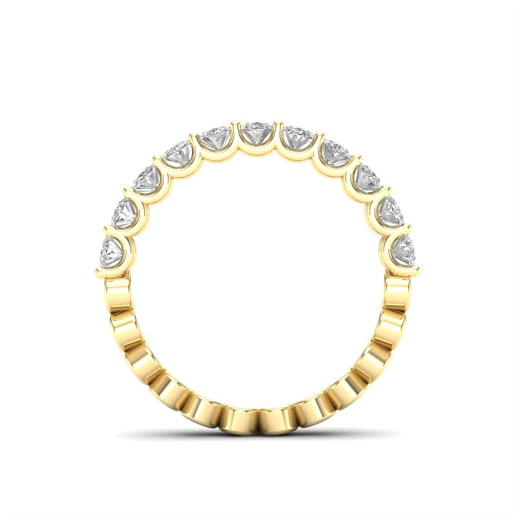 14KT YELLOW GOLD 1/2 OVAL ETER