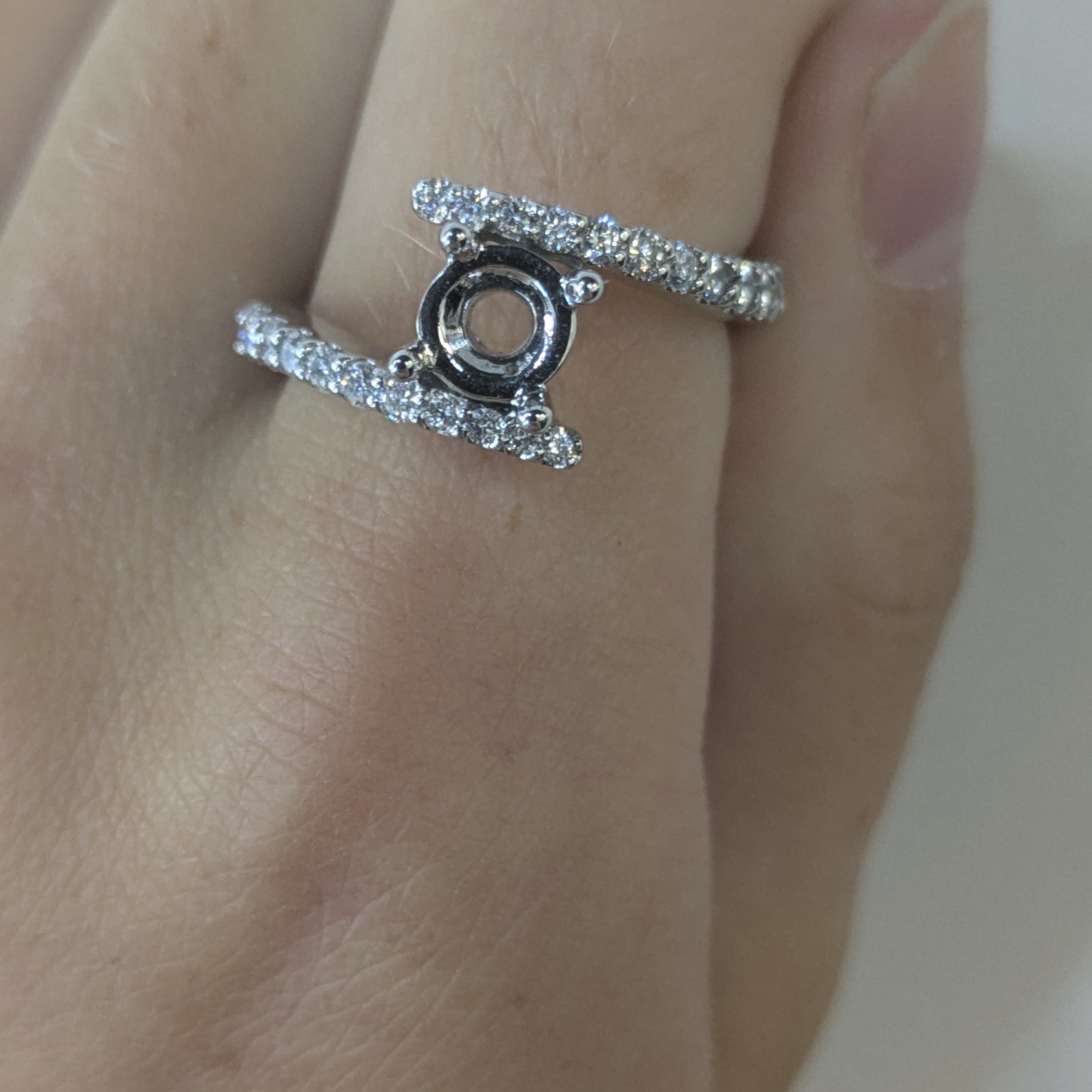 Diamond Semi-Mount Ring