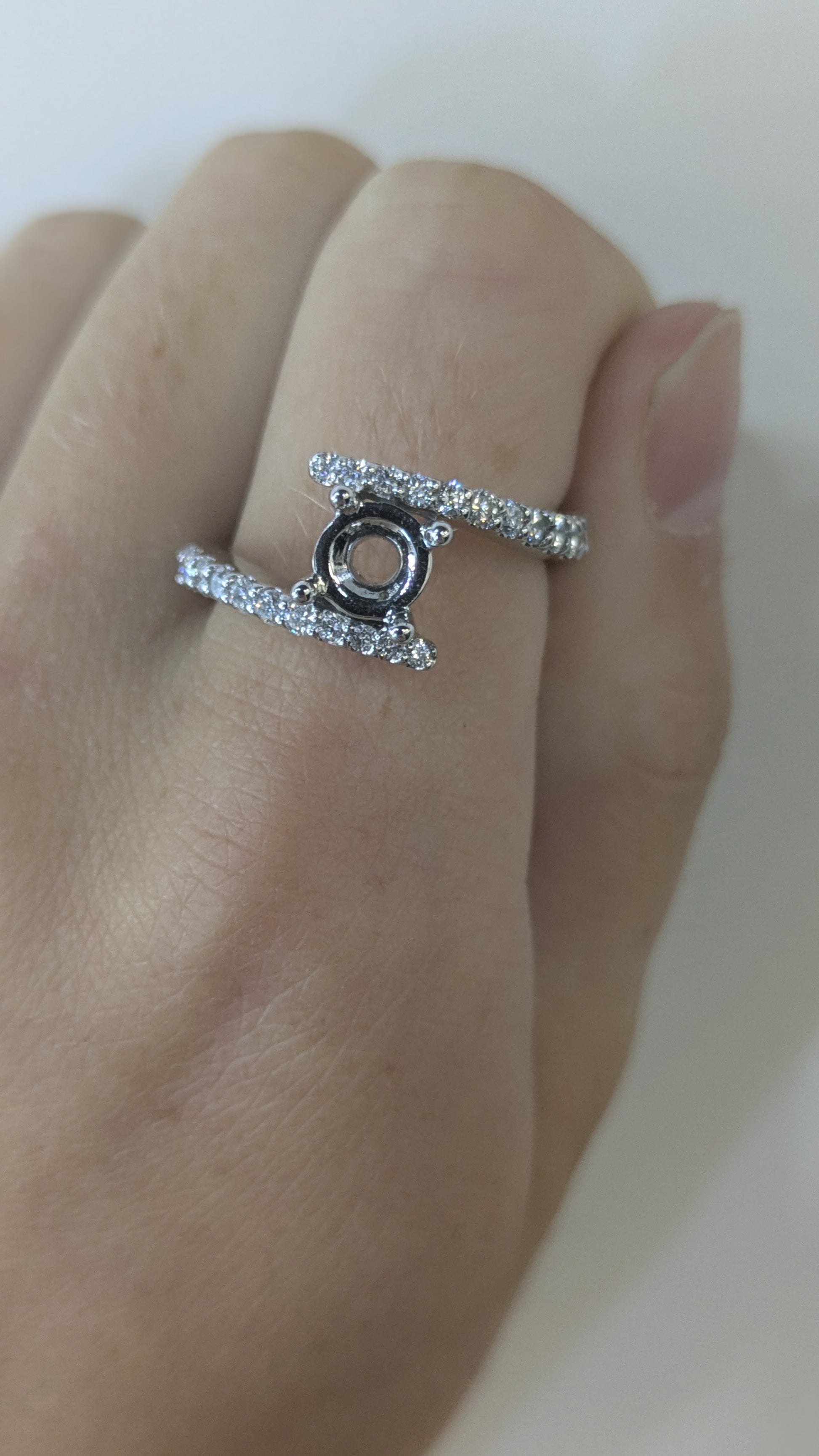 Diamond Semi-Mount Ring