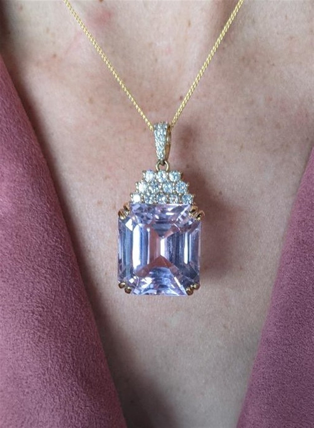 GIA #5221665670 NATURAL KUNZIT