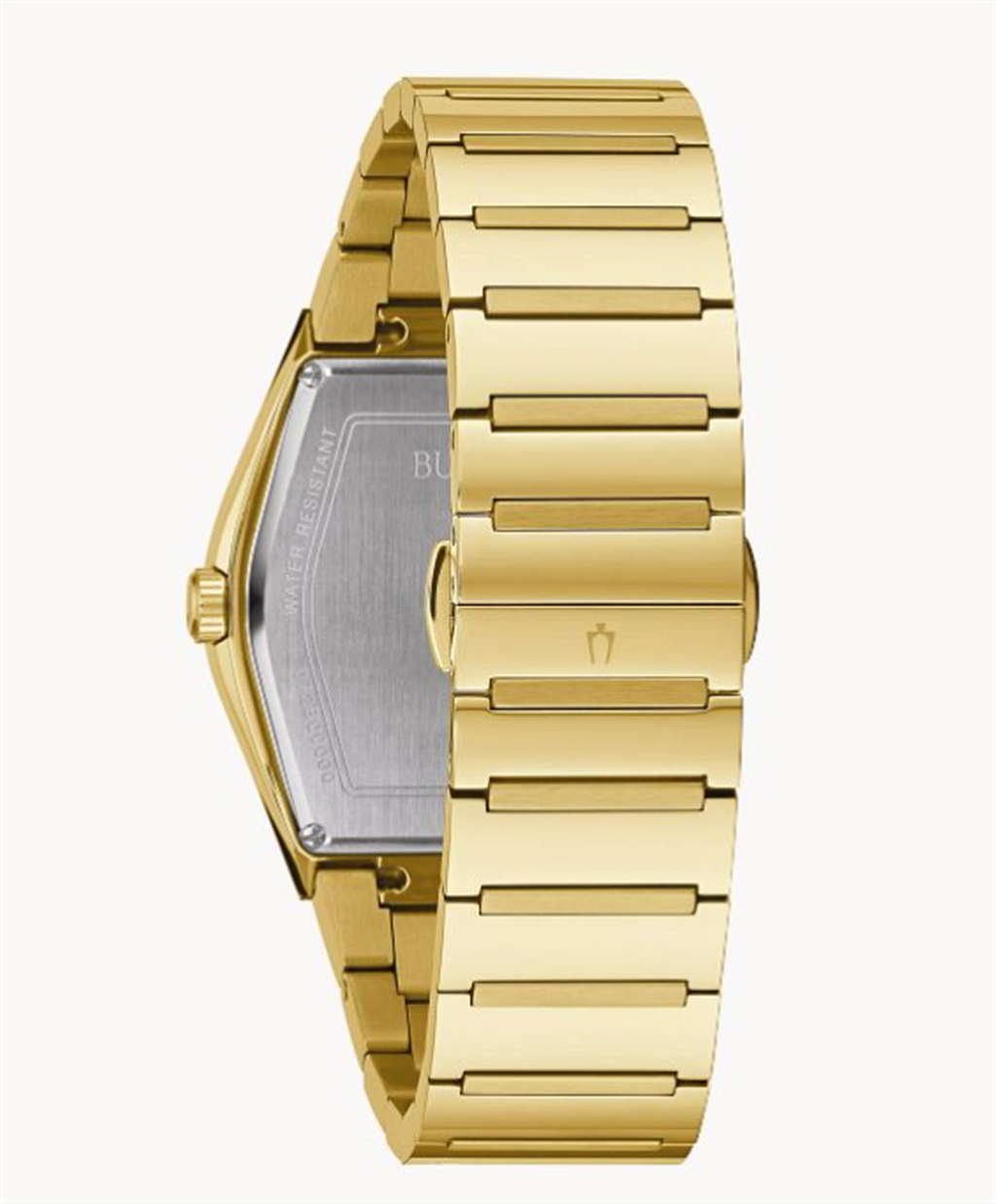 Bulova Gemini Watch-- Gold Ton