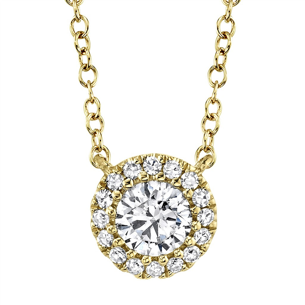 14kt YG 0.25ctw Diamond neckla