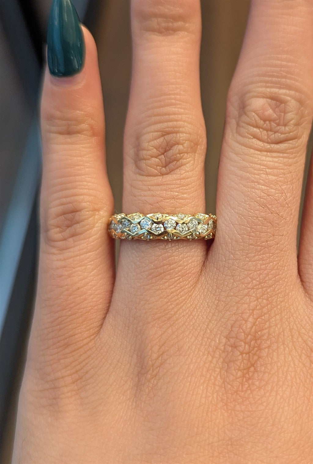 14KY 0.75CTW Round Diamond Rin