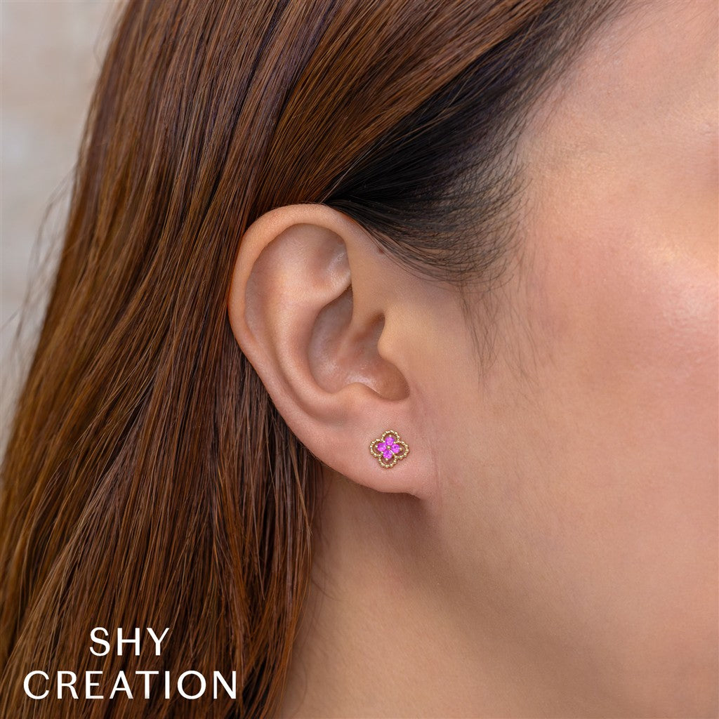 14KY 0.22CTW PINK SAPPHIRE CLO