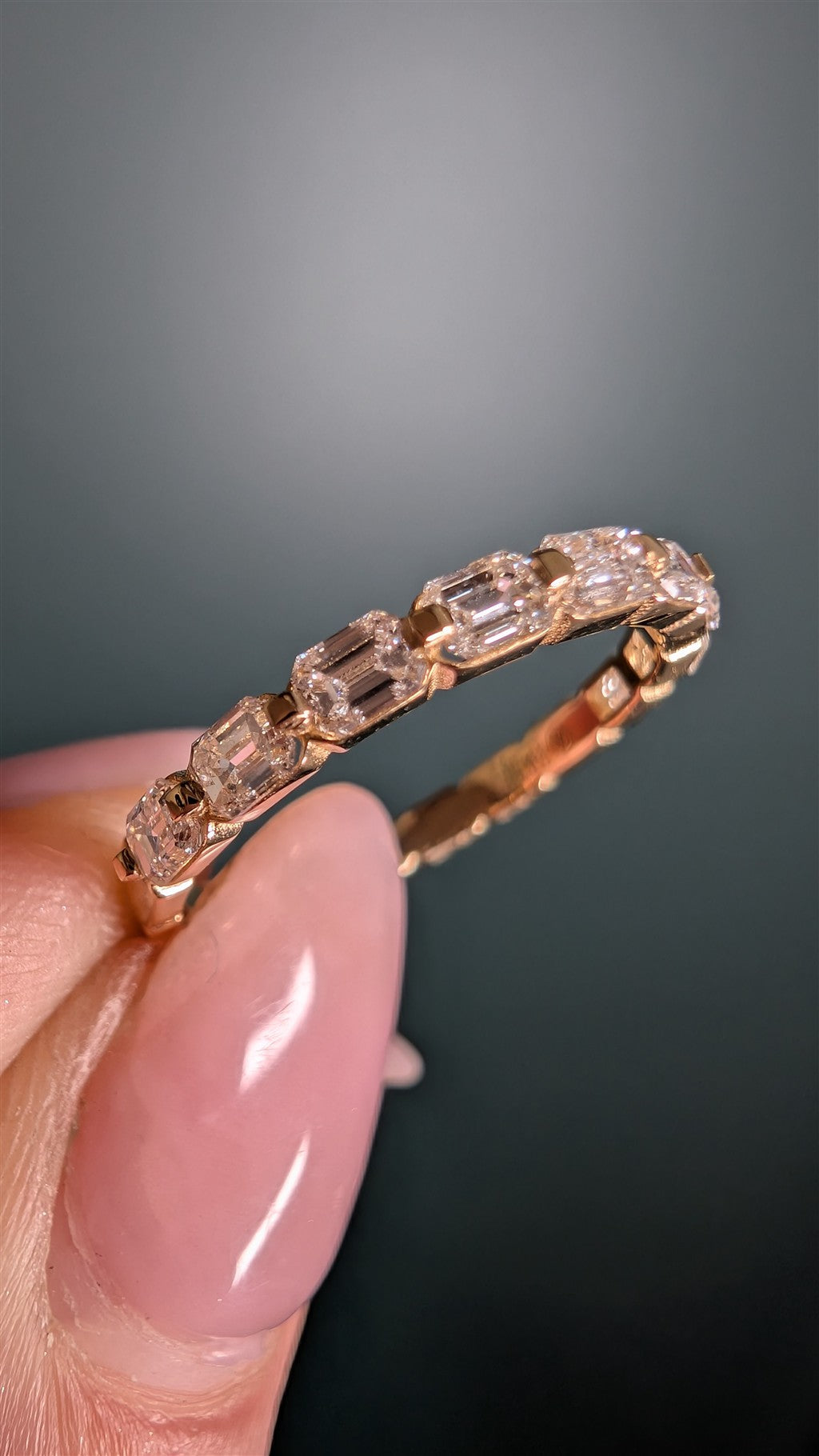 Diamond Wedding Bands  -  Women'