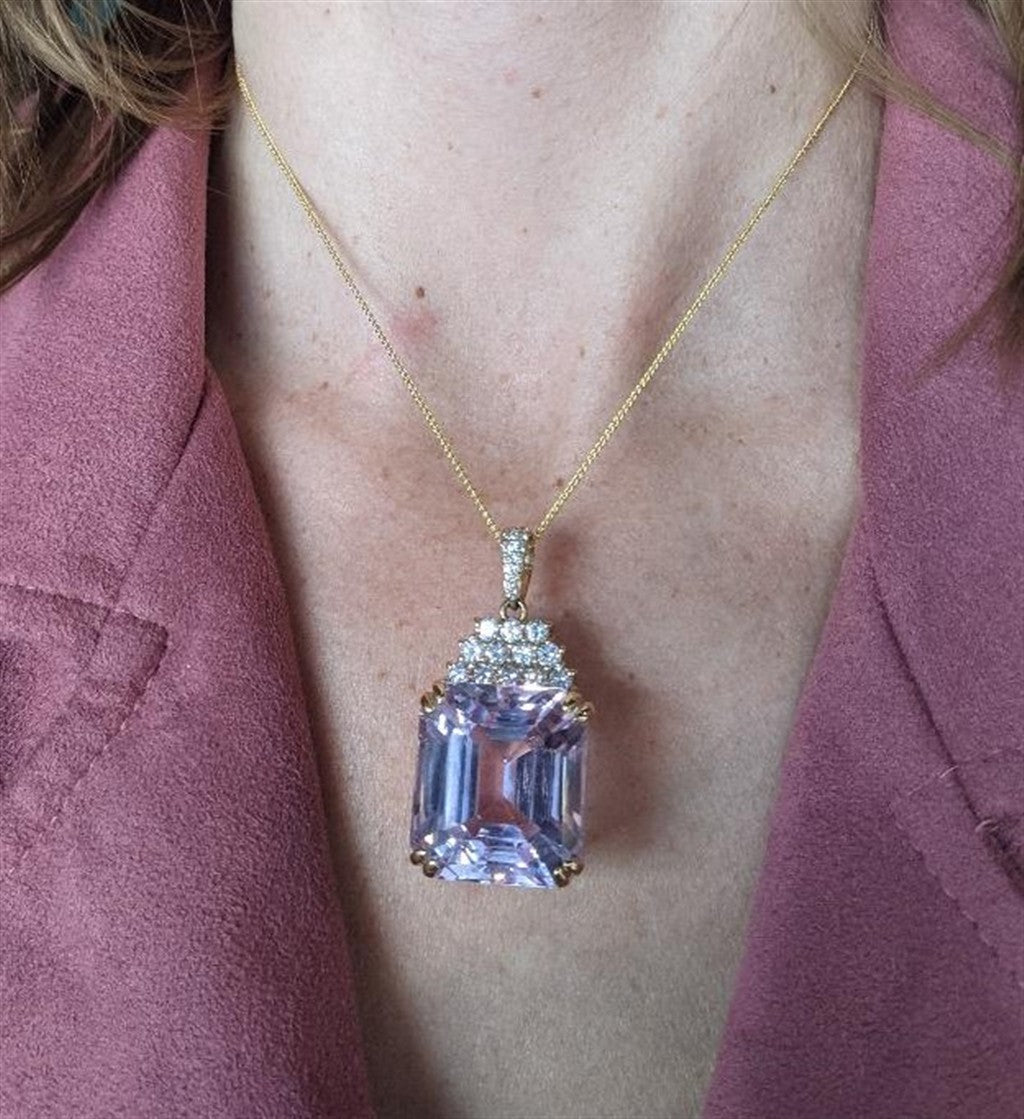 GIA #5221665670 NATURAL KUNZIT