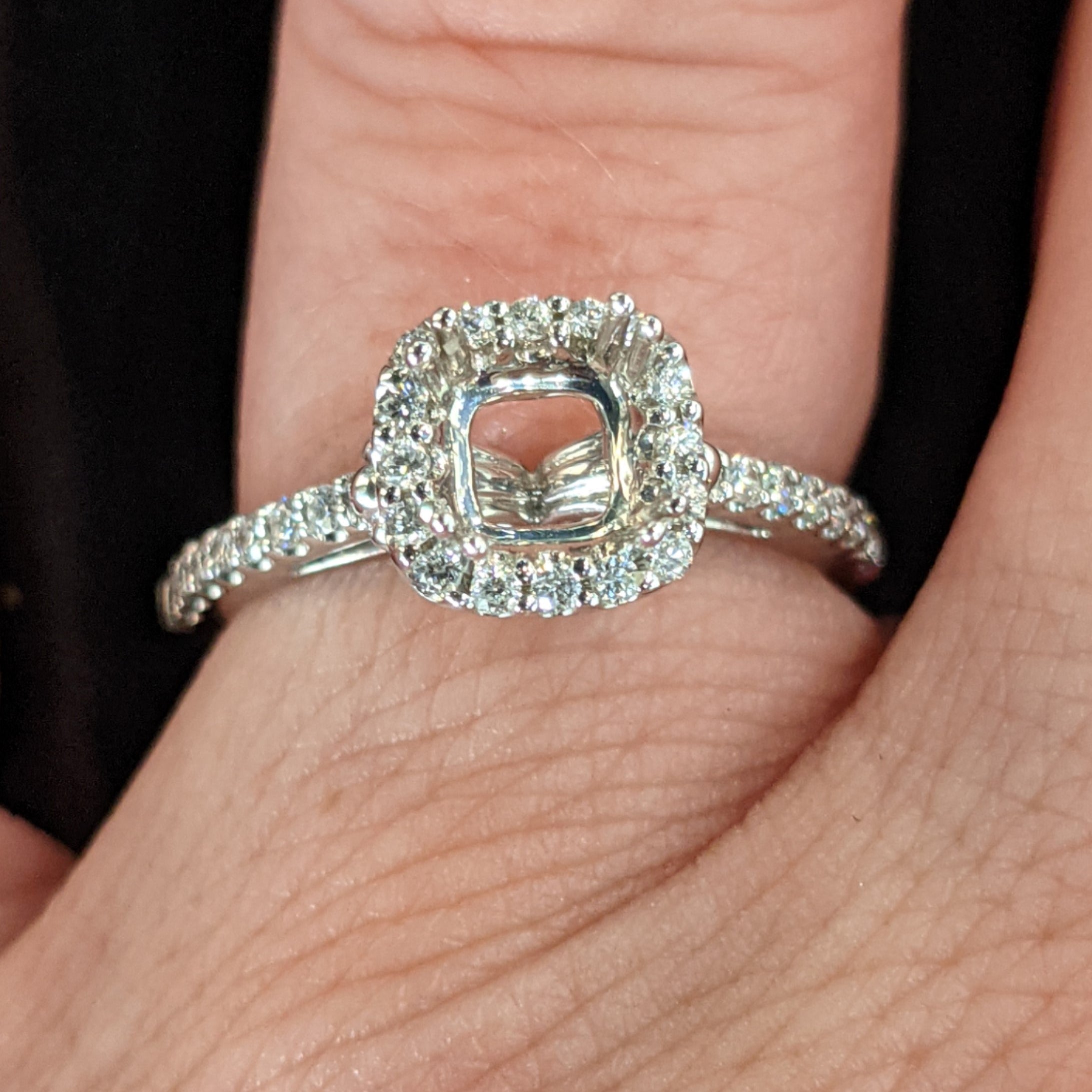 Diamond Semi-Mount Ring