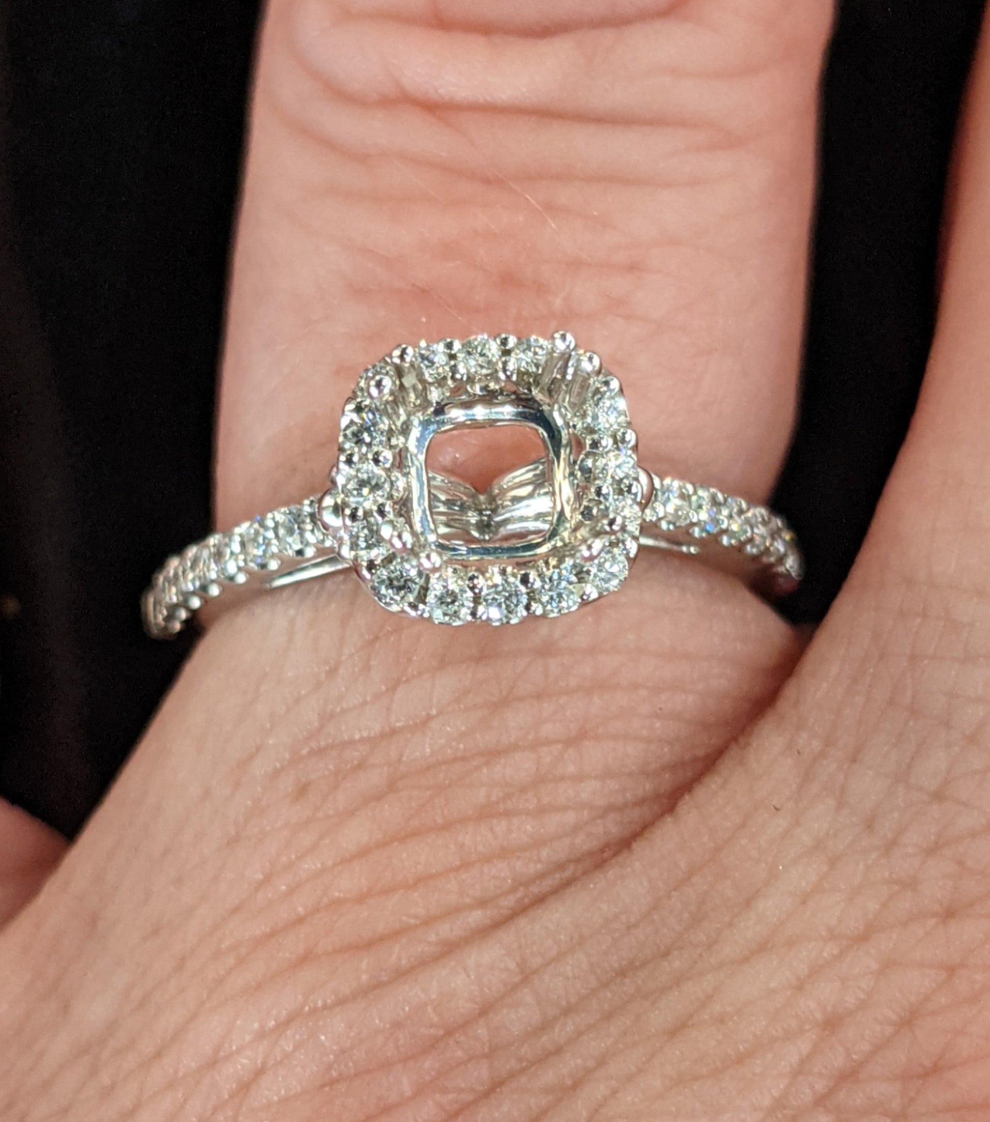 Diamond Semi-Mount Ring