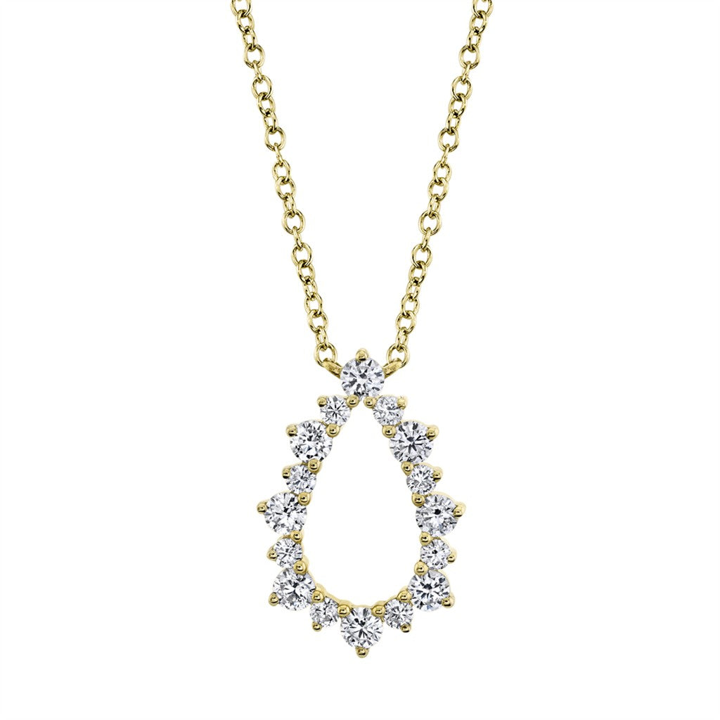 14KY 0.43CTW Round Diamond Tea