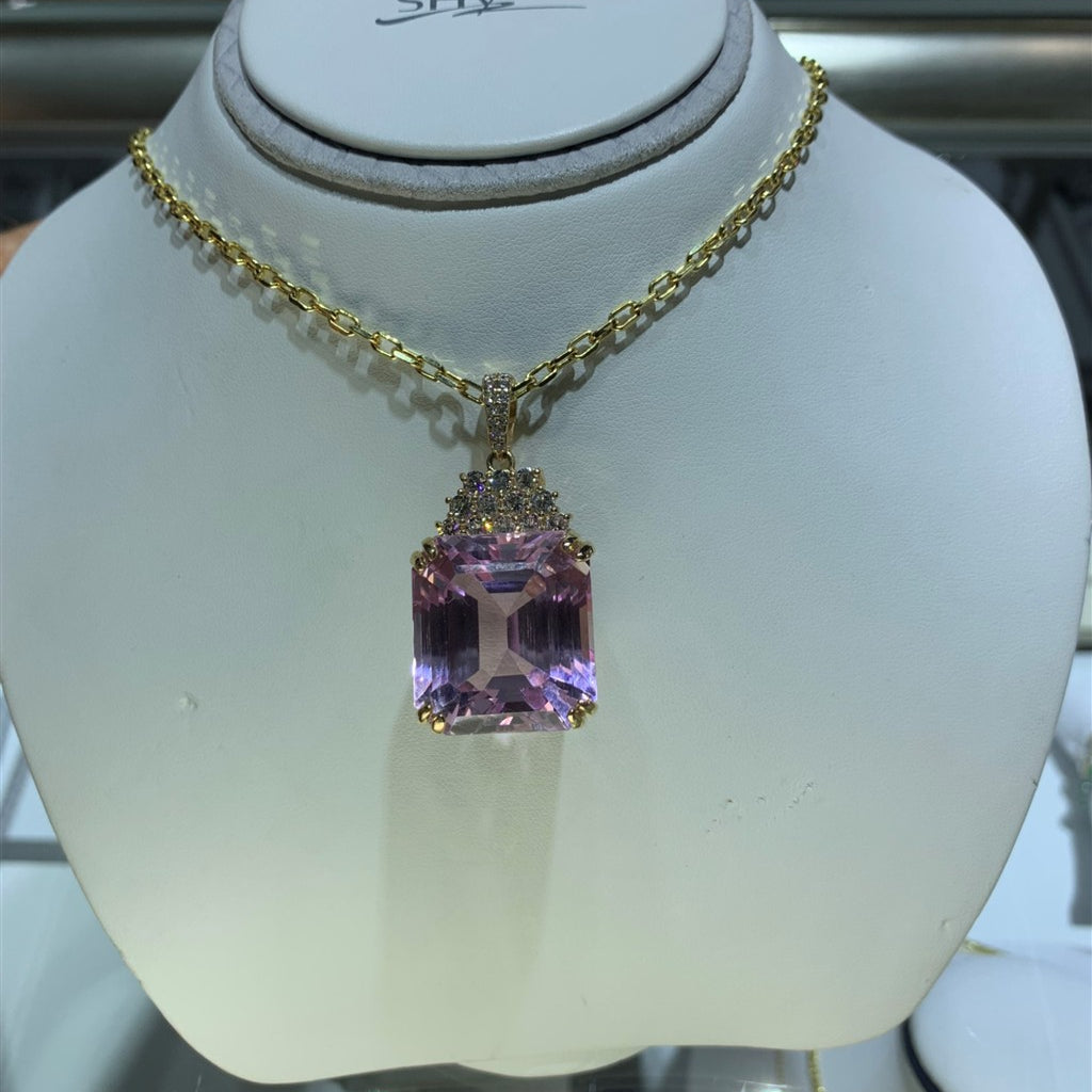 GIA #5221665670 NATURAL KUNZIT
