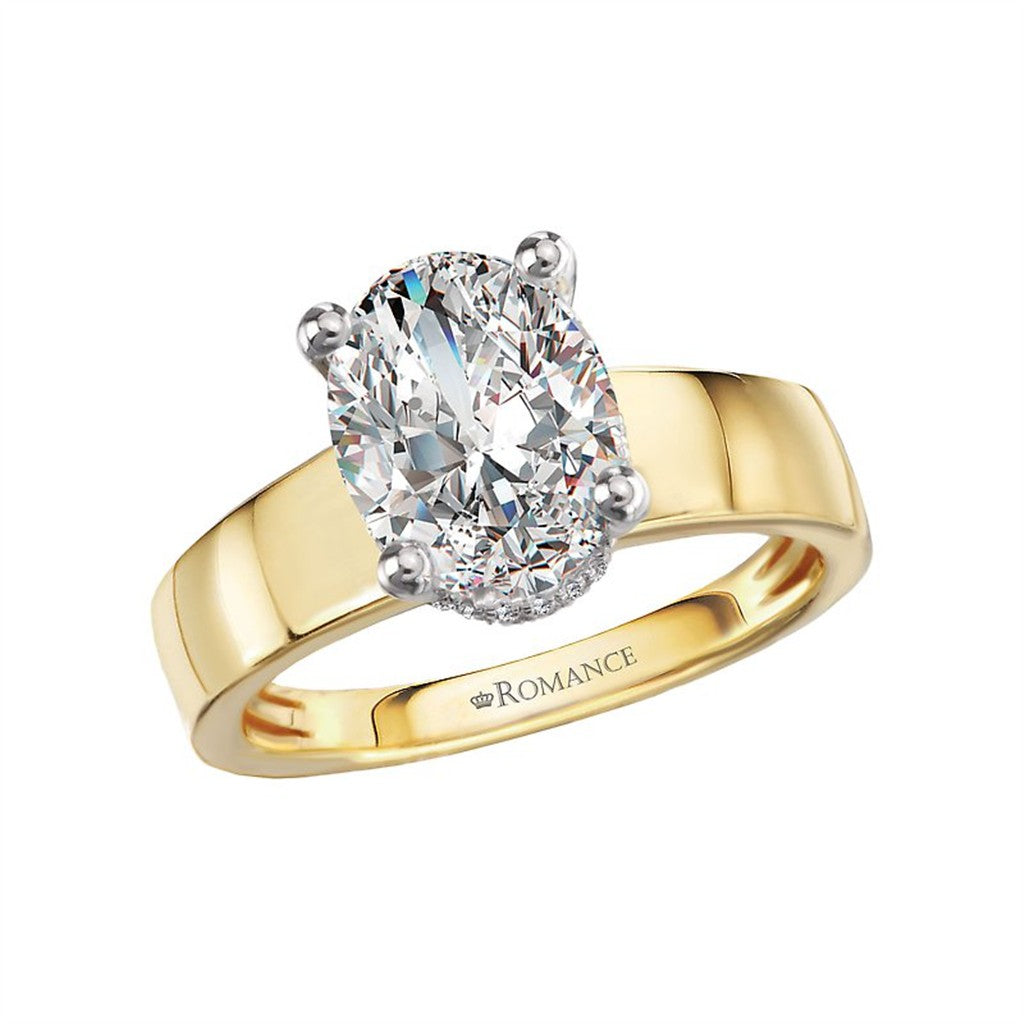 14kYG 0.12ctw dia double hidde