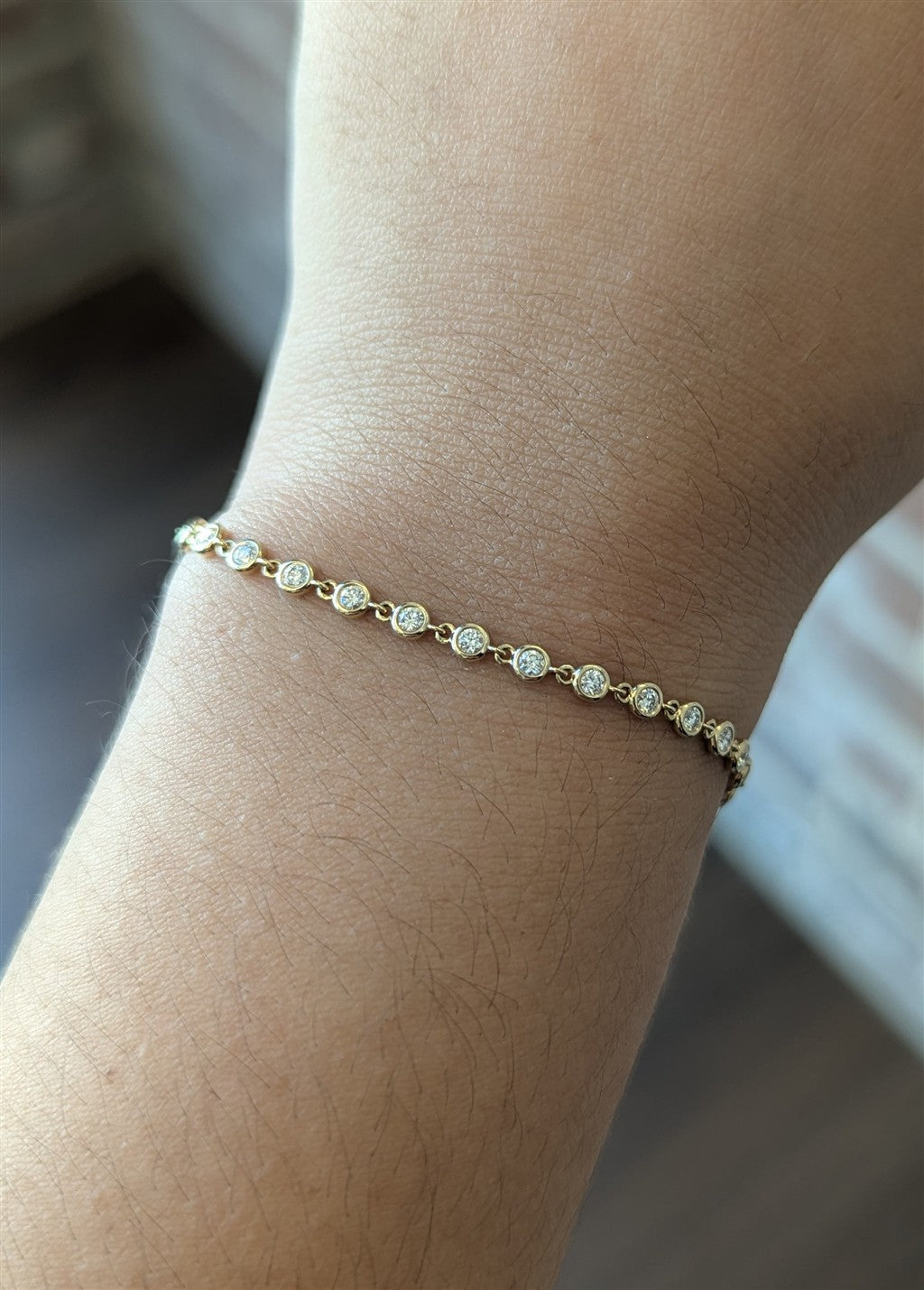 14KY 0.96CTW Round Diamond Bez