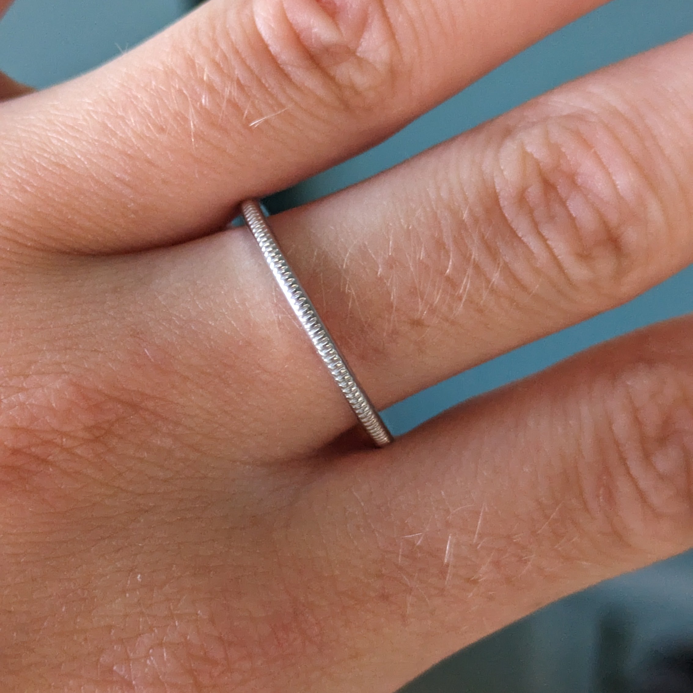 Gold Wedding Bands  -  Women'