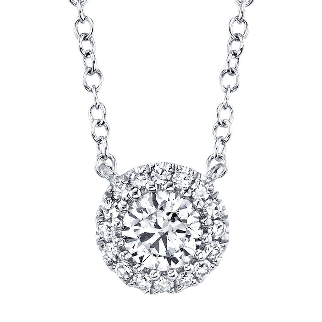14kt WG 0.25ctw Diamond neckla