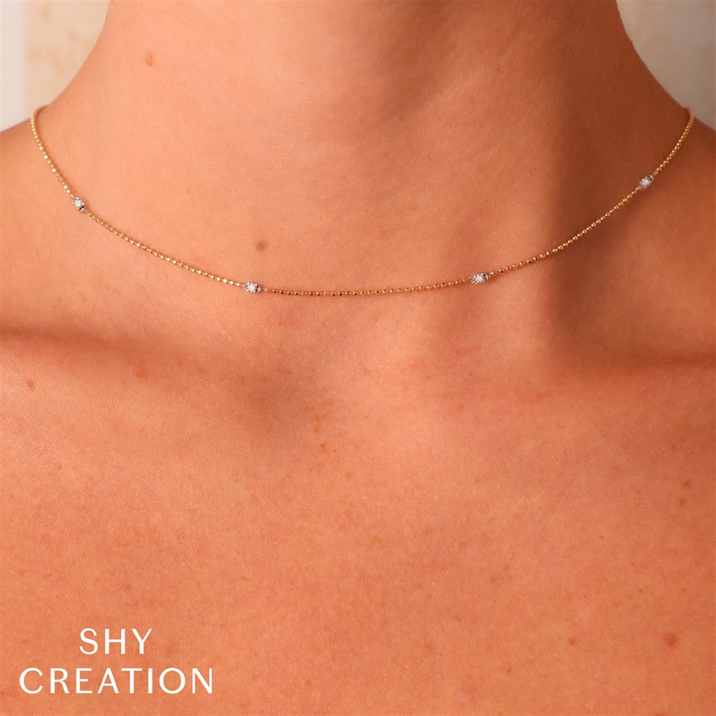 14KY/W 0.13CTW DIAMOND BY THE