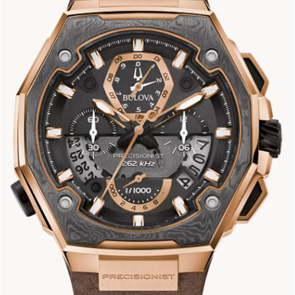 Rose gold toned Stainless Stee