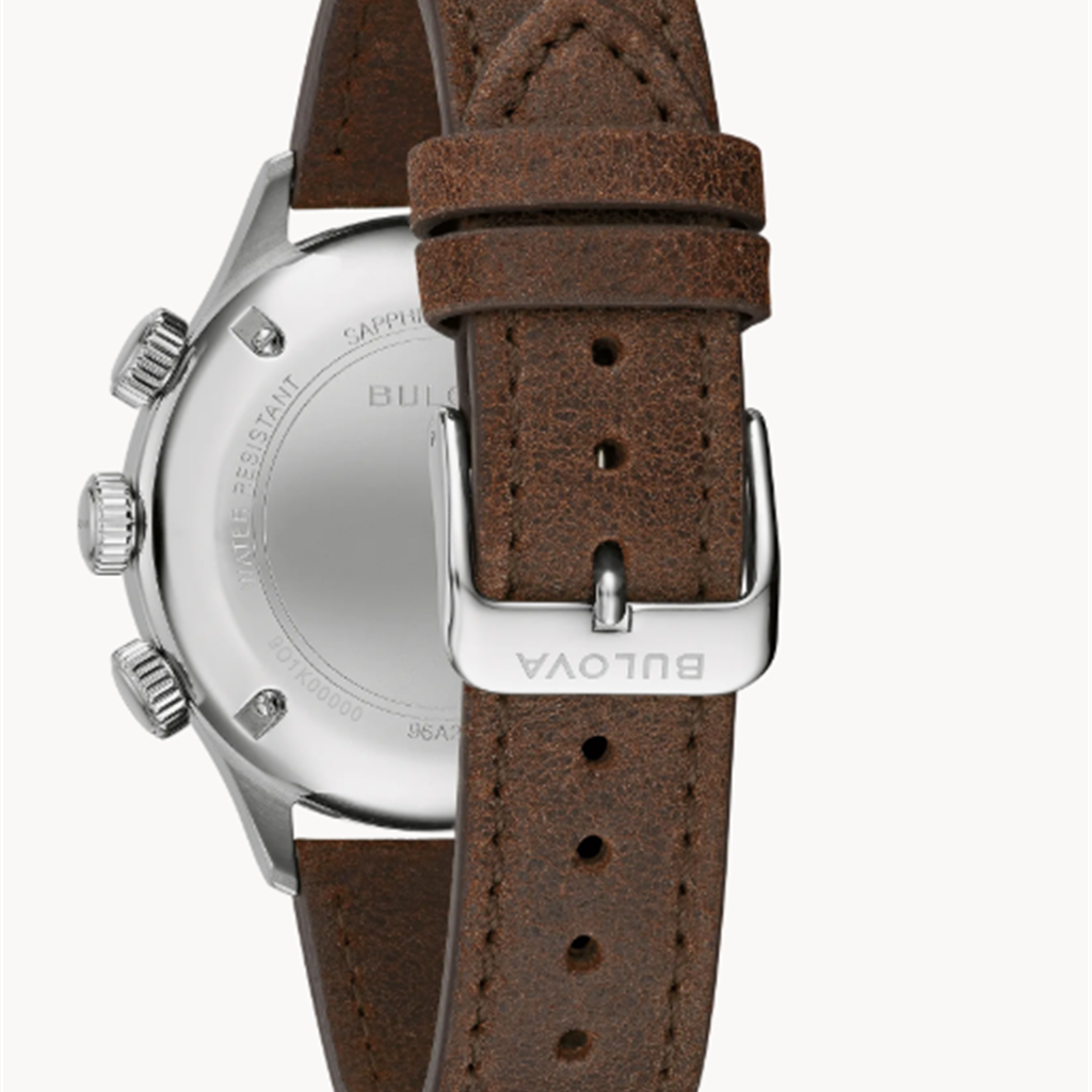 Bulova A-15 Pilot, brown leath