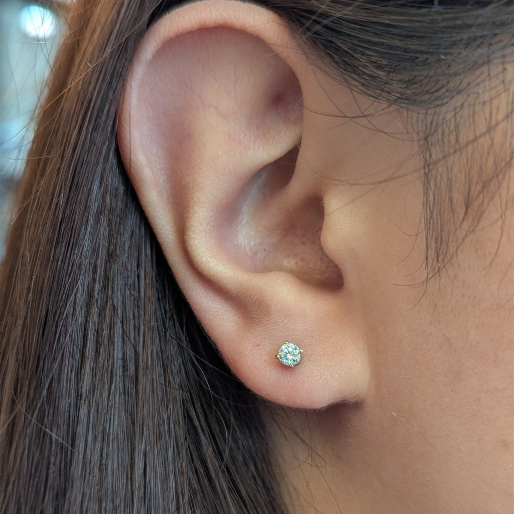 14kt yellow gold 0.33ctw lab g
