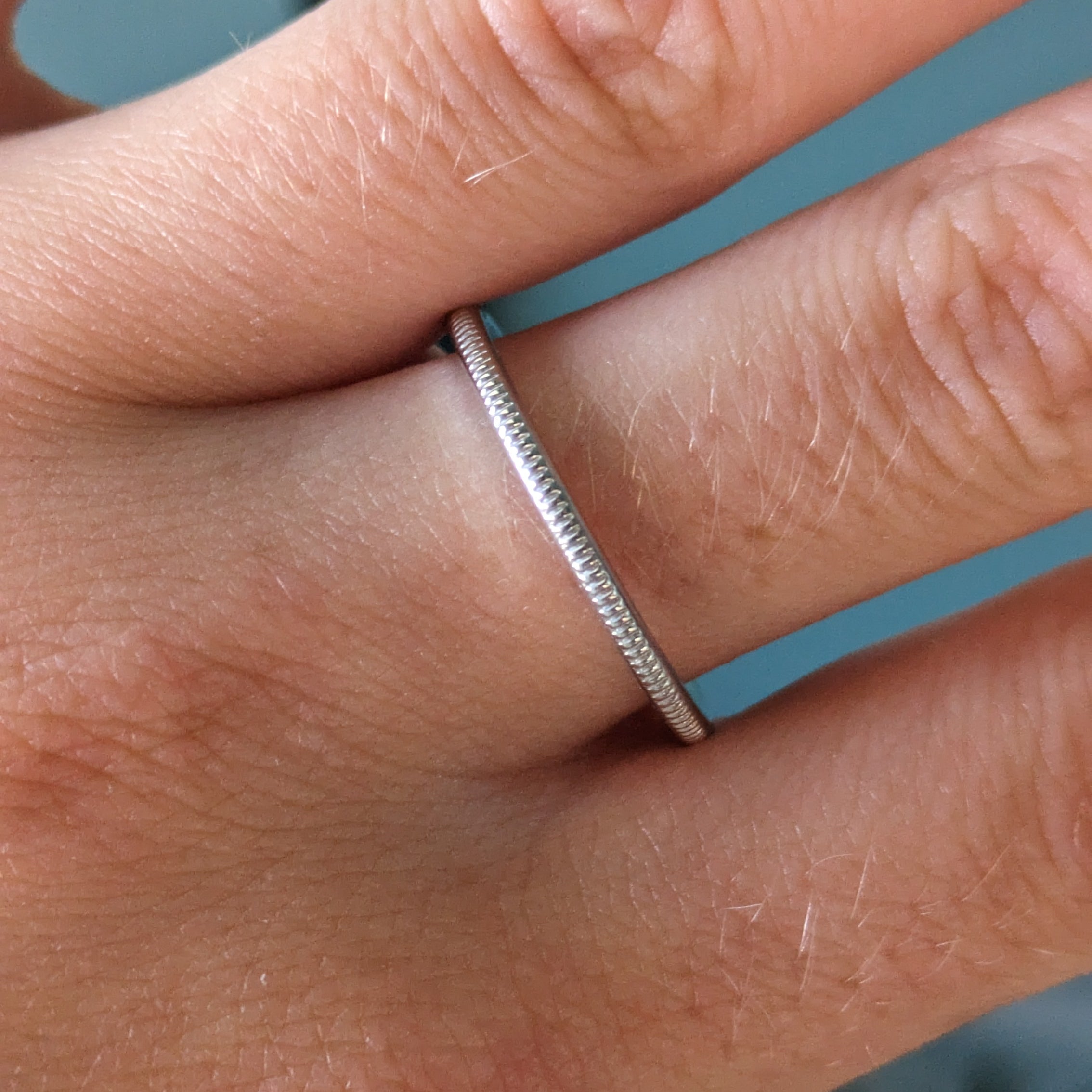 Gold Wedding Bands  -  Women'
