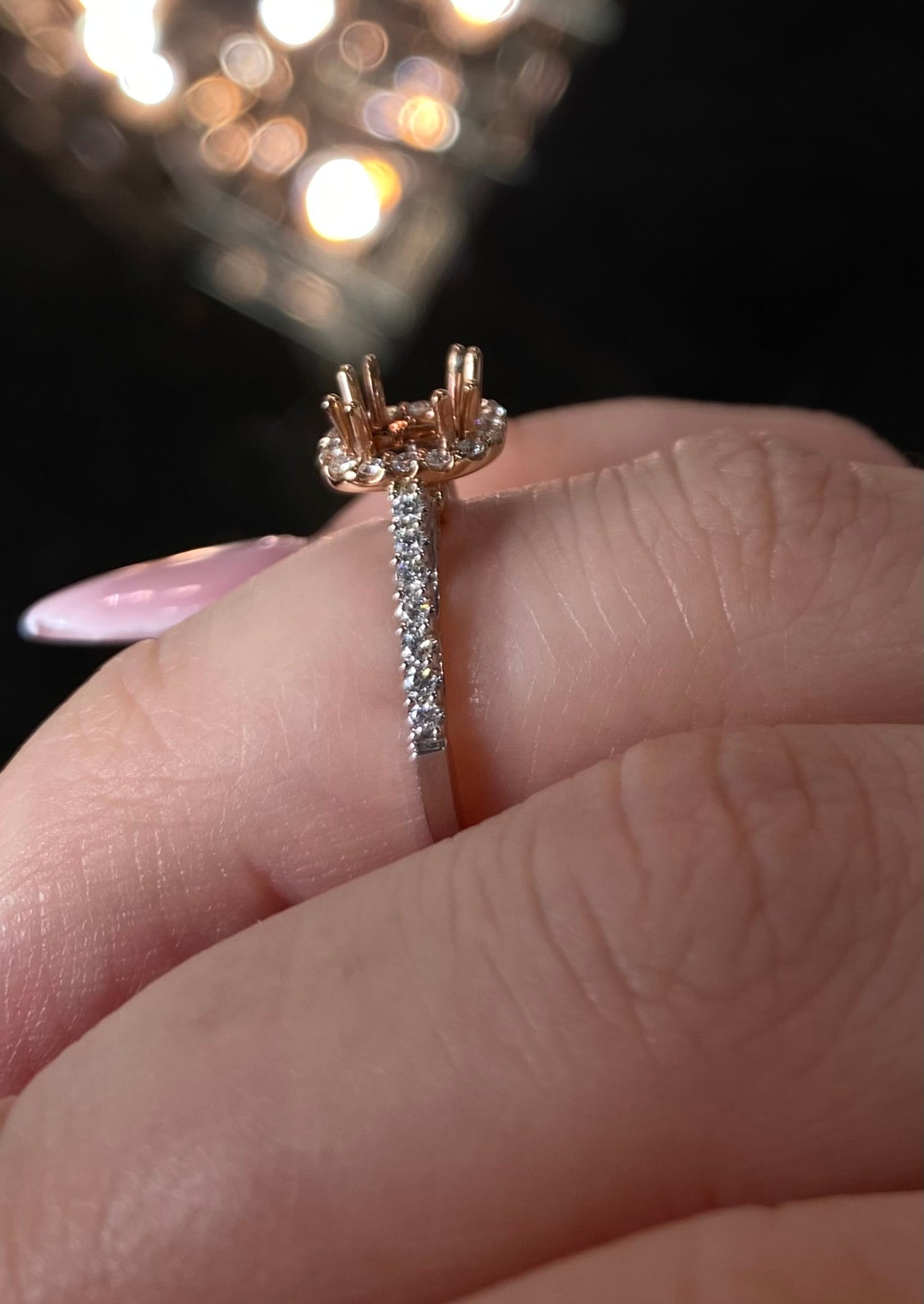 Diamond Semi-Mount Ring