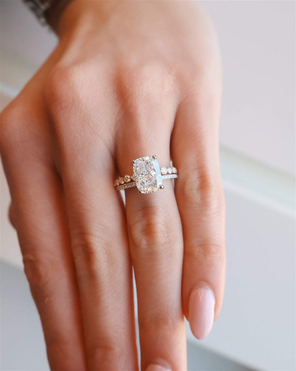 14kt two-tone yellow and white