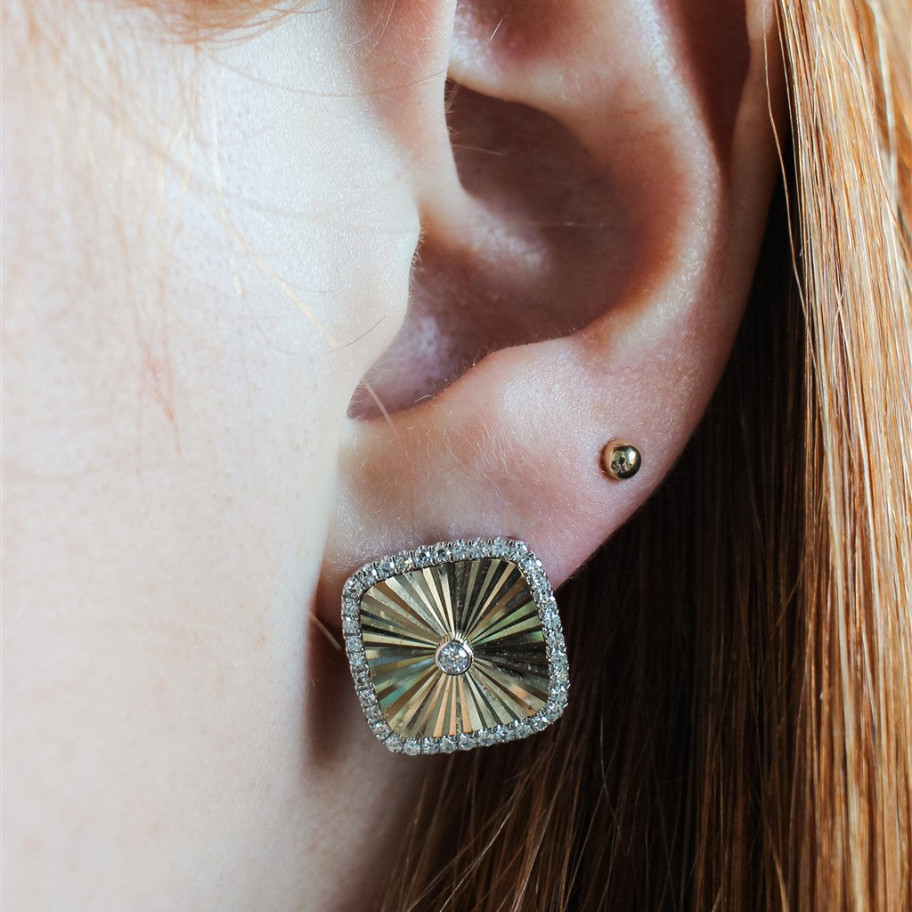 14kt yellow and white gold 0.5