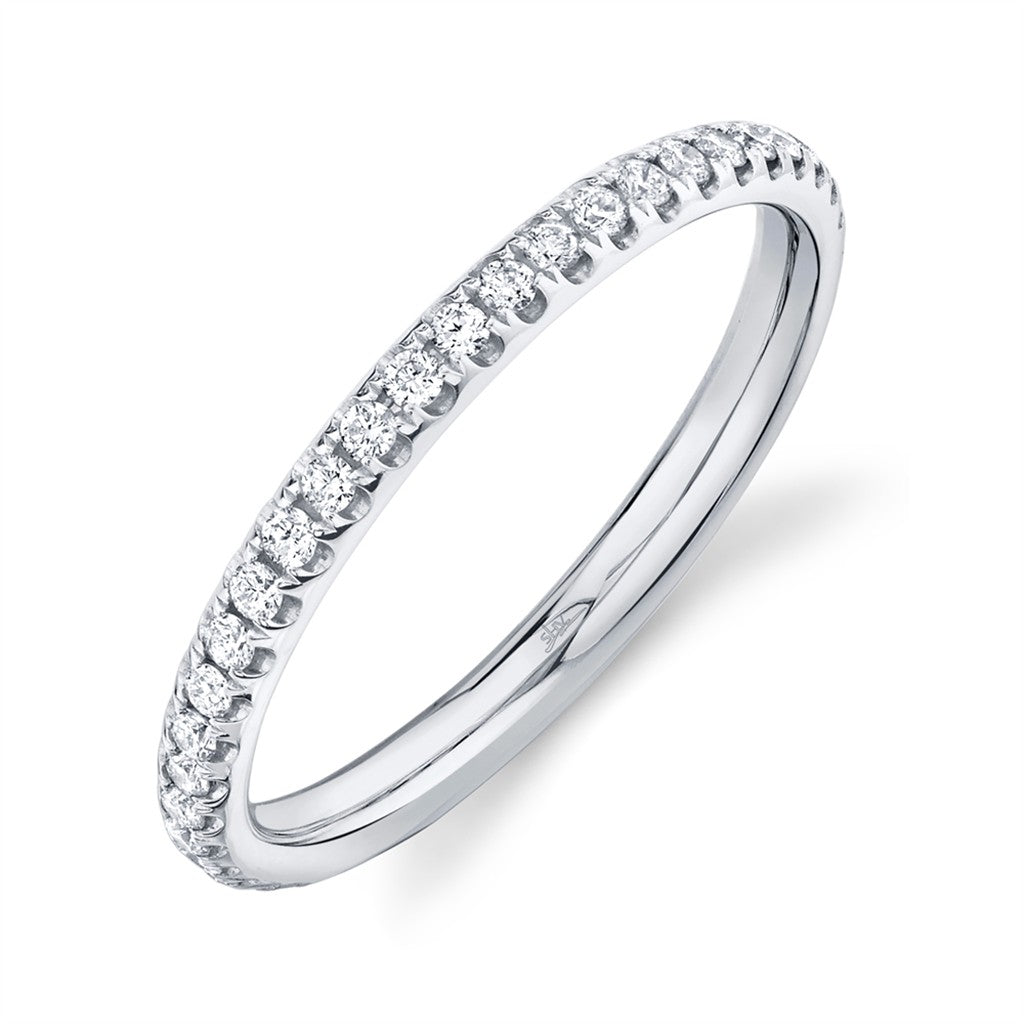 14K white gold diamond eternit