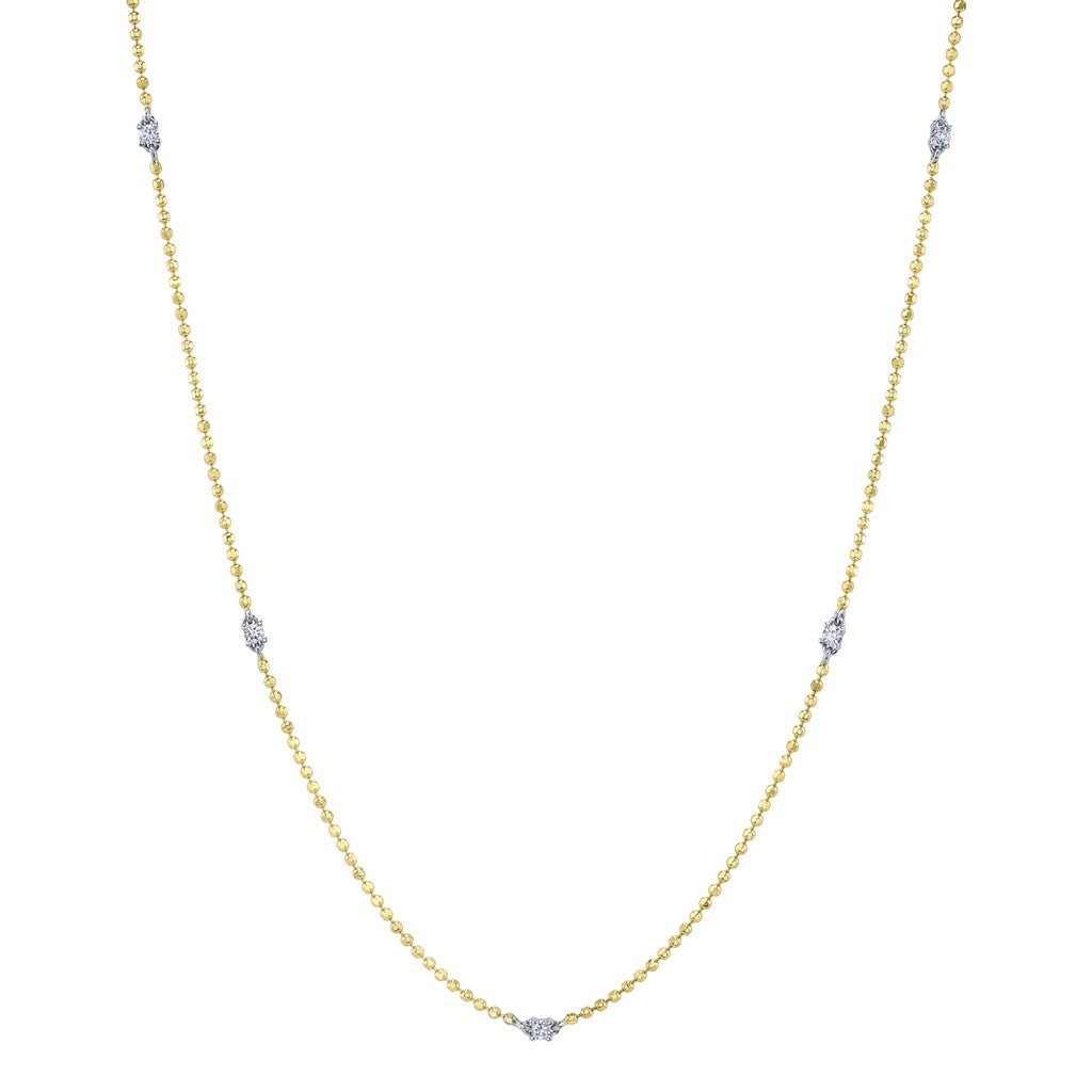 14KY/W 0.13CTW DIAMOND BY THE