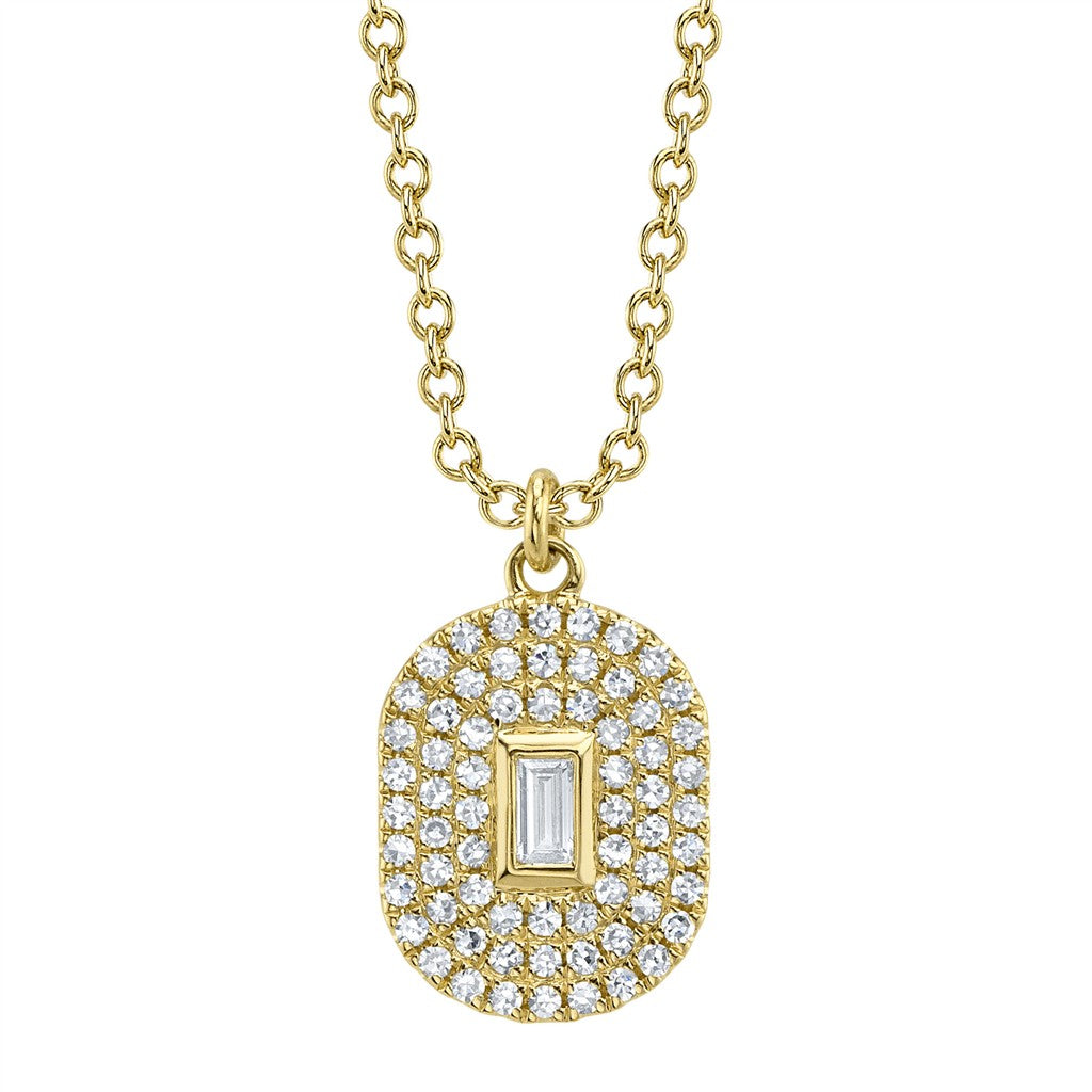 14KY 0.17CTW DIAMOND BAGUETTE