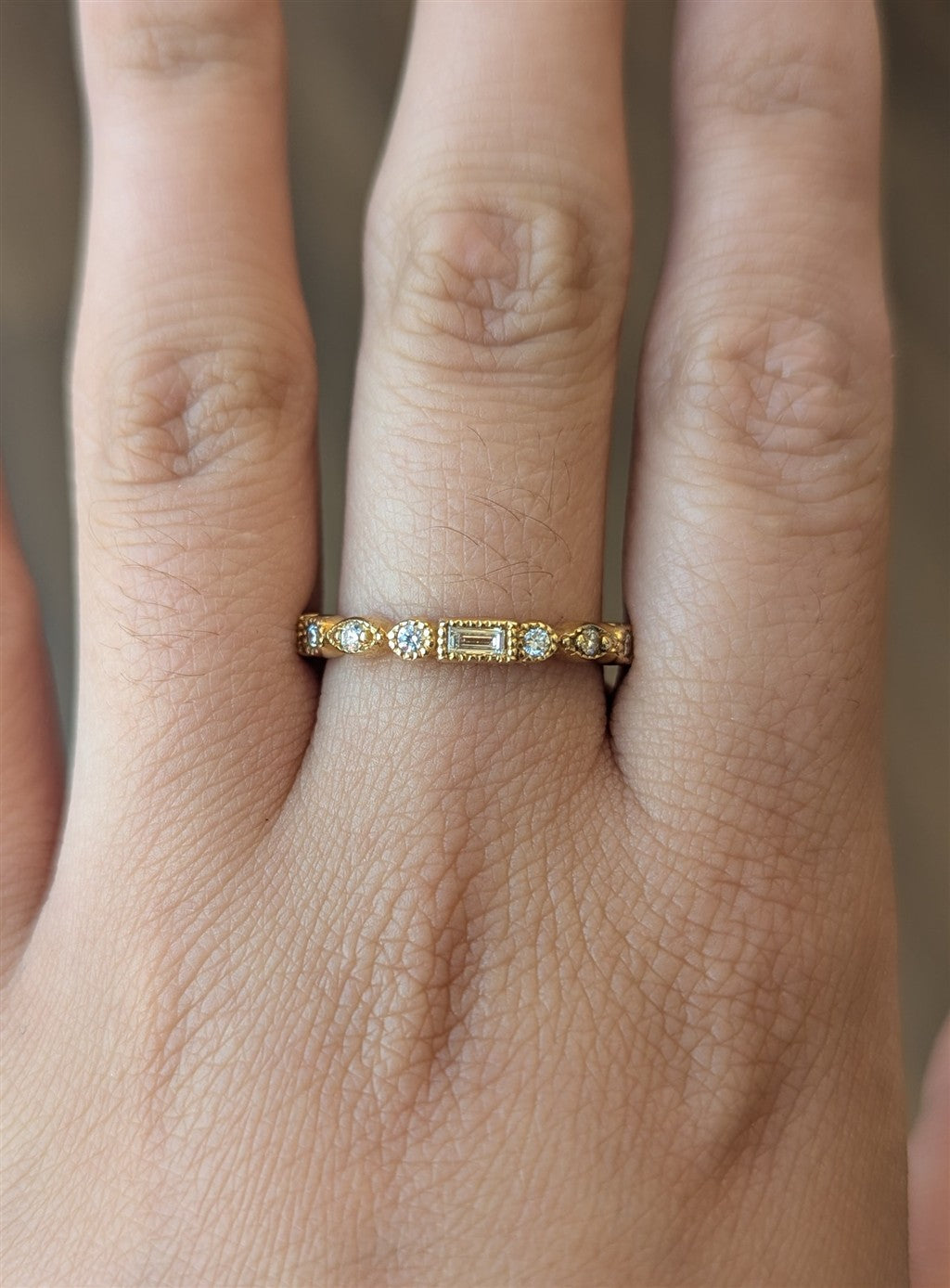 14kt Yellow Gold Round Brillia