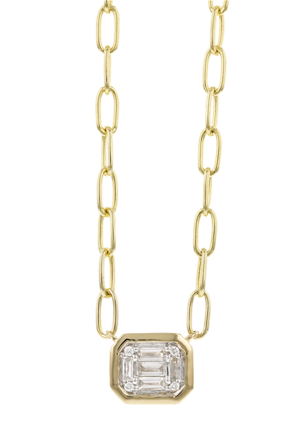 14kt yellow gold 0.12ctw bague