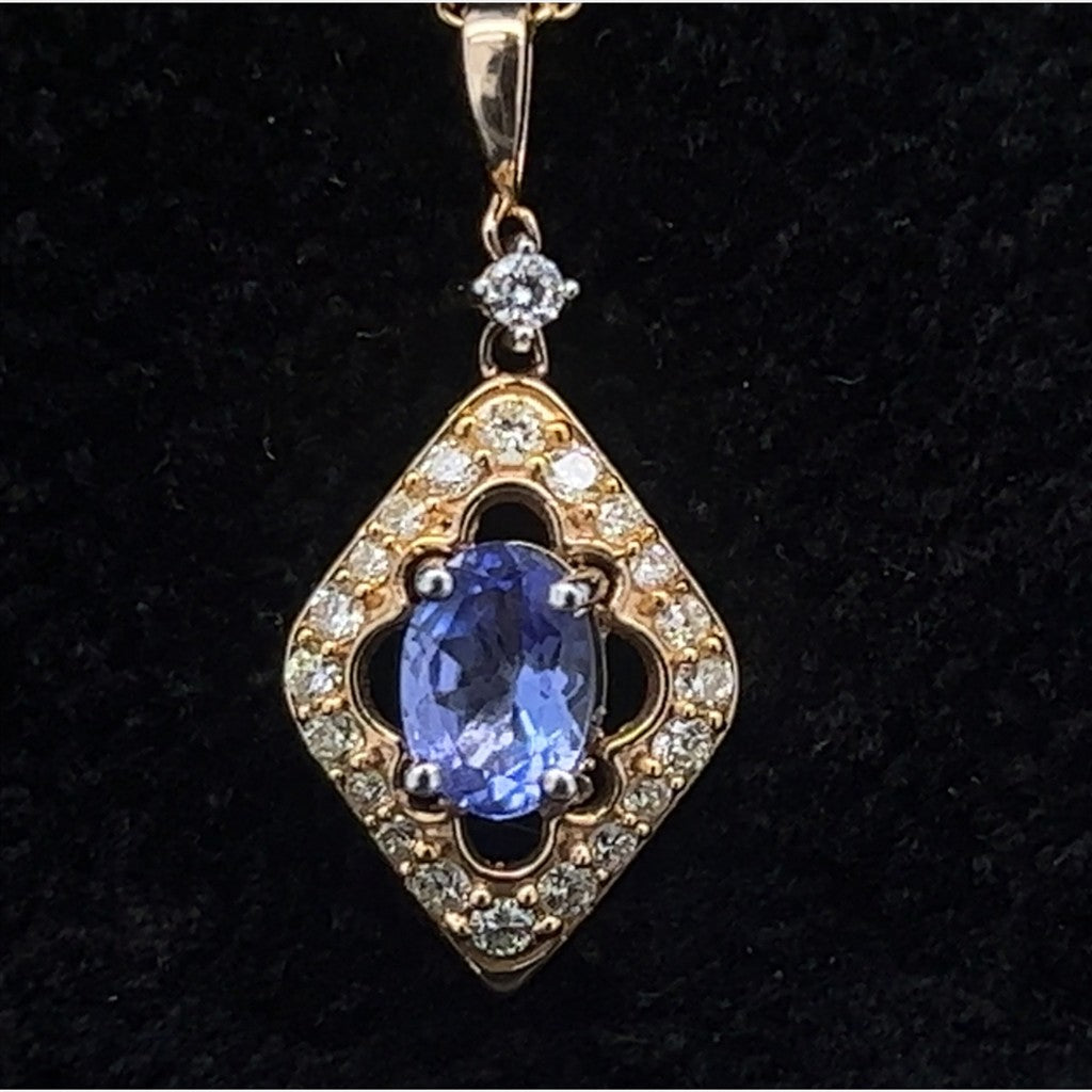 14KY/W 0.33CTTW DIAMOND AND 0.