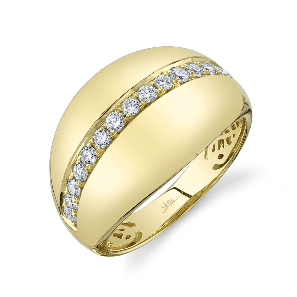 0.43CT 14K Y/G DIAMOND LADY'S
