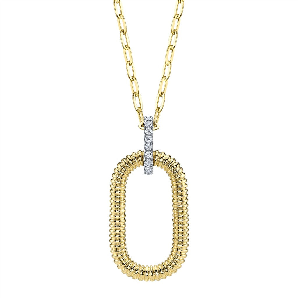 14KY/W 0.21CTW DIAMOND RIBBED