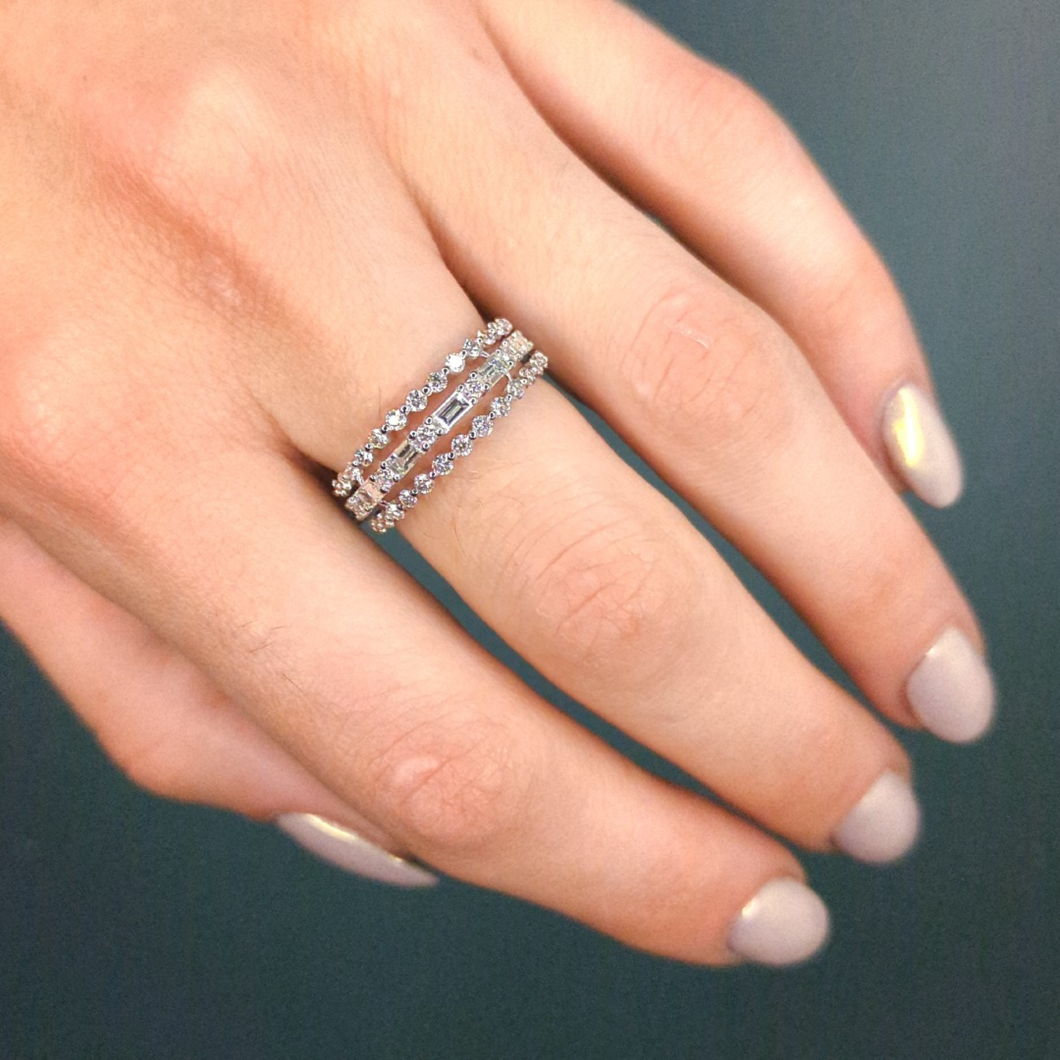 Diamond Fashion Rings  -  Women'