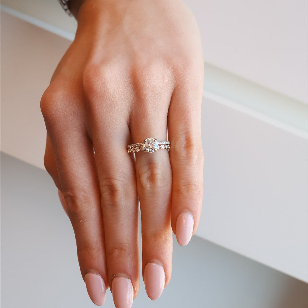 14kt Two-Tone Enagement Ring w