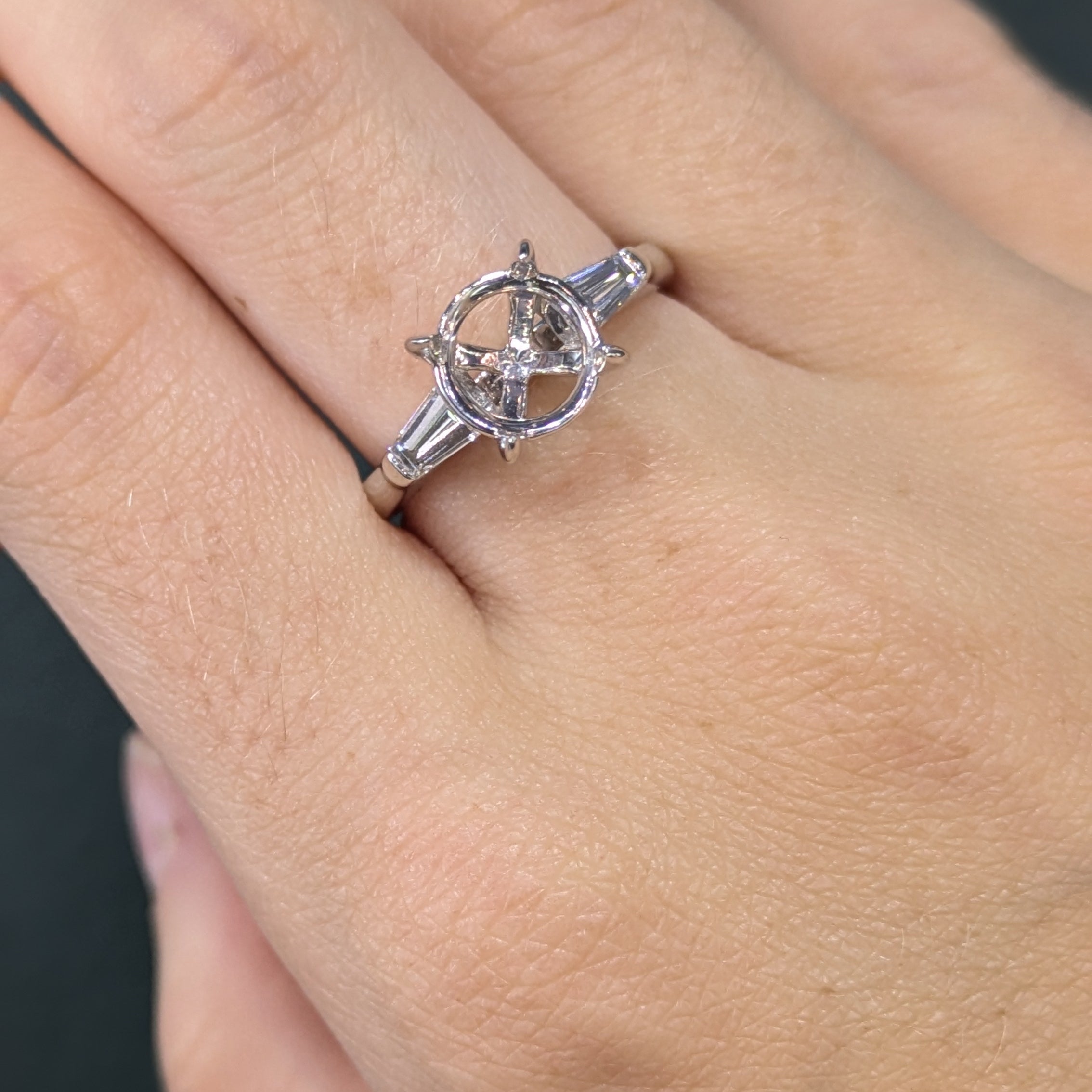 Lab Grown Diamond Semi-Mount Ring