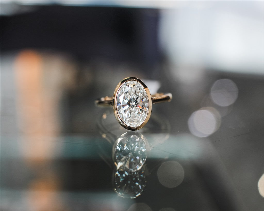 Lab Grown Diamond Engagement Ring